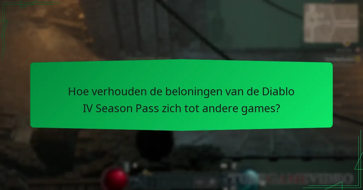 Wat is de duur en prijs van de Diablo IV Season Pass?