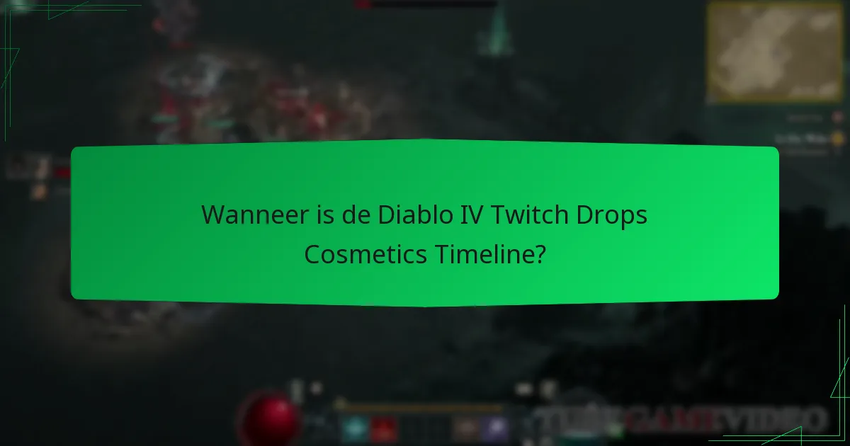 Hoe deel te nemen aan Diablo IV Twitch Drops?
