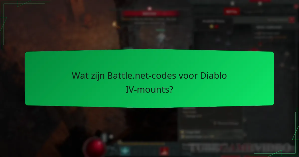 Welke mounts zijn het meest gewild in Diablo IV?