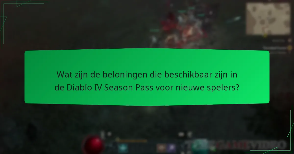 Waar kunnen nieuwe spelers de Diablo IV Season Pass kopen?